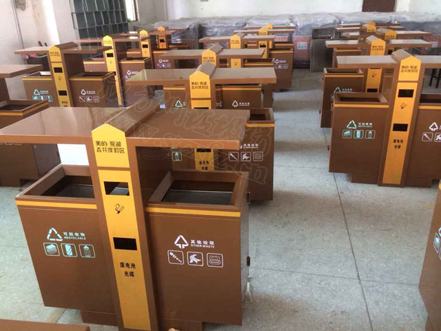 烤漆垃圾桶生產工藝？與噴漆垃圾桶區別