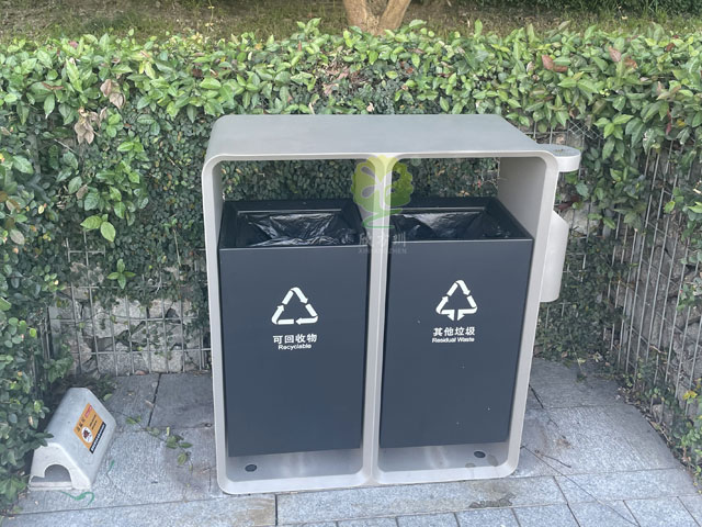 福田城市形象更新戶(hù)外分類(lèi)垃圾桶定制-欣方圳廠家批發(fā)