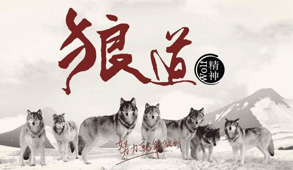 學(xué)習(xí)狼道精神,做好垃圾桶銷(xiāo)售工作